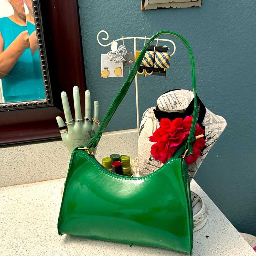 Vintage Like Green Purse